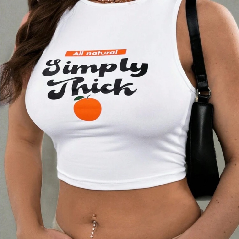 Simply Thick White Tank Top